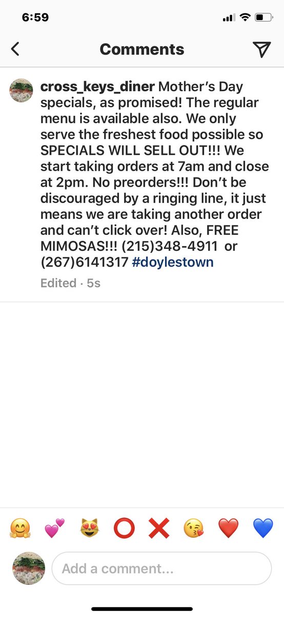 Cross Keys Diner tweet media