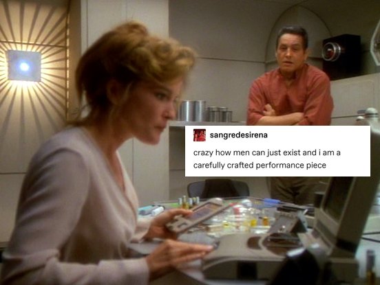 star trek: voyager characters as some of my favorite tumblr text posts