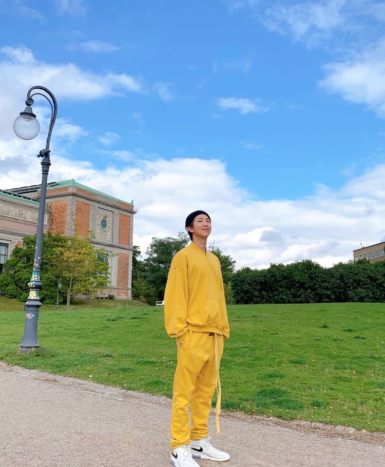 Kim Namjoon aesthetic : a peaceful thread