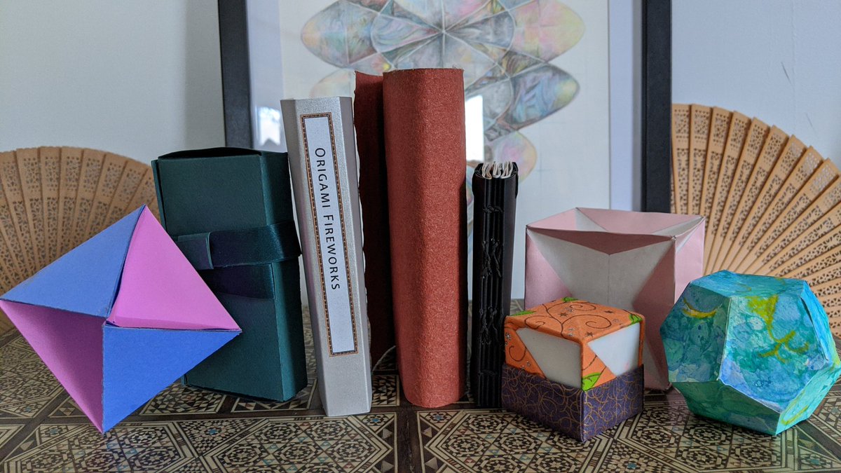 PaulaKrieg's tweet image. There&apos;s a new title on my shelf. #mathartchallenge