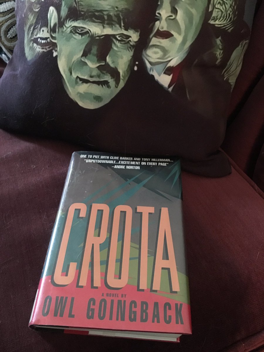 HalfwaytoNever's tweet photo. @OGoingback Just finished, it was wonderful. I loved it. #Crota #horrorwriter #read #horrornovel #OwlGoingback #book #novel #saturdayreading #horror https://t.co/3iE7dFaCyw