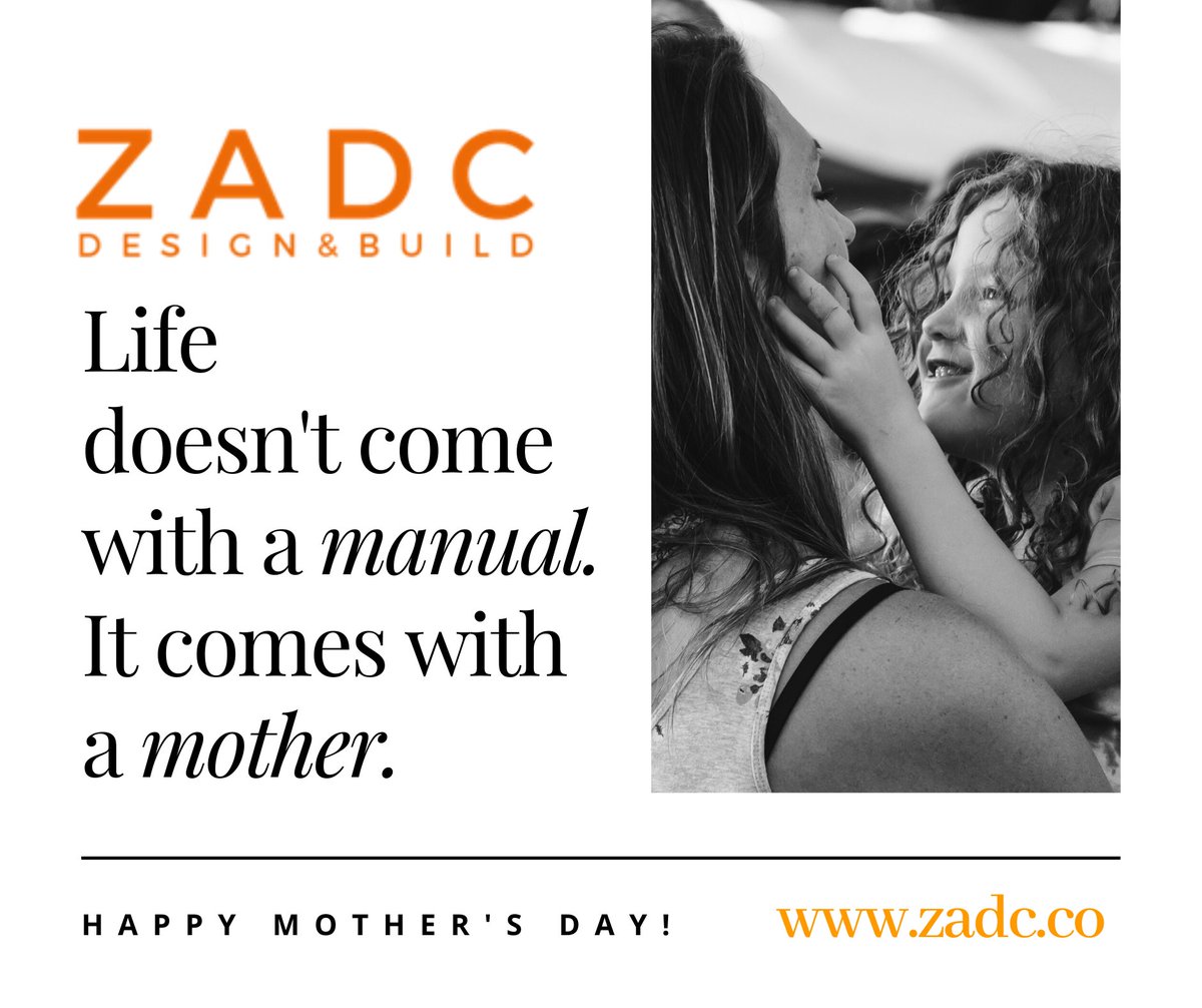zadcbuilders's tweet photo. Happy Mother's Day to all amazing mother's out there. https://t.co/sHNbkHR7SL