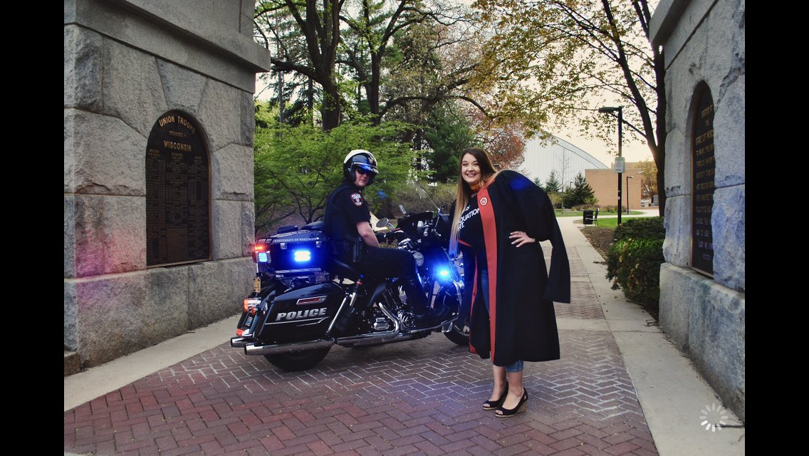 dbertsos's tweet photo. Congrats @Maggie_Lyn21 on the completion of your Masterโs Degree @UWMadison #JumpAroundWisconsin #HaveFunBut #DontGetCaught https://t.co/OQ4MPebDaD