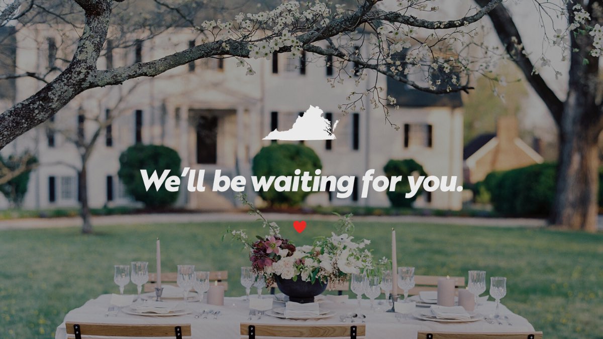 visitwpkw's tweet photo. We’ll be waiting for you.❤️
#visitwestpointkingwilliam #visitvirginia #kingwilliamcountyva #westpointva #loveva #middlepeninsulava #meetinthemiddle #virginia #virginiaisforlovers #tourism #wedding #virginiawedding #virginiabride @VisitVirginia https://t.co/XWLgtZ9RGN