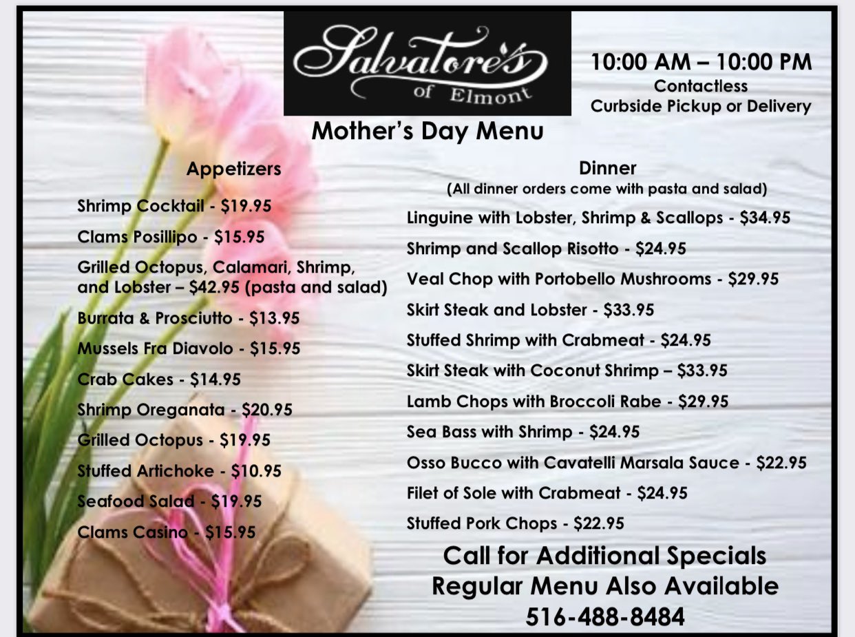 Salvatores menu online