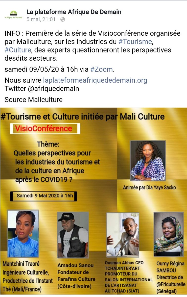 Dia_Sakho's tweet photo. Merci à @afriquedemain pour son soutien à nos activités. MERCI ! https://t.co/vzq0VxVWXQ