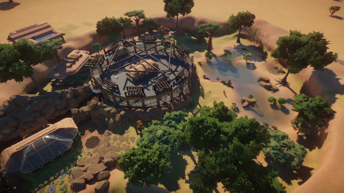 KissItBett3r's tweet photo. Dear @PlanetZooGame 

PLEASE FOR THE LOVE OF ALL THAT IS SACRED LET US DESIGNATE VIEWING AREAS.

I build this incredible viewing platform and these idiots stare at the WALLS.

Any other #PlanetZoo #PlanZo builders got some tips for me? Because I MEAN REALLY https://t.co/0IkW4qIofY