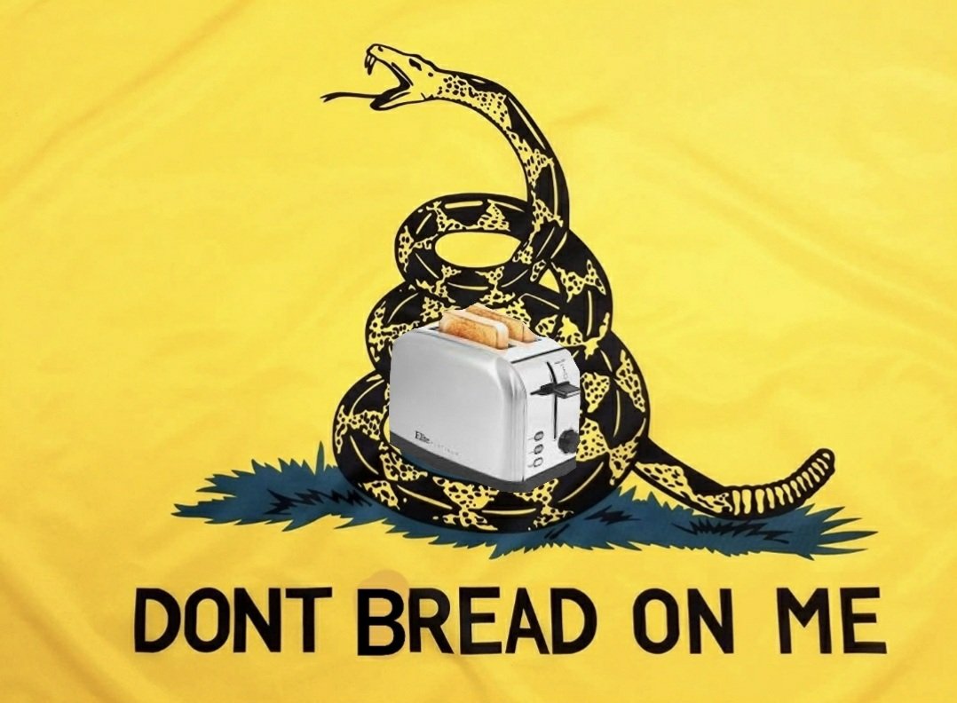 RhinoRedwood's tweet photo. @KFILE Toast Free or Die! https://t.co/GRkvk85Ydd
