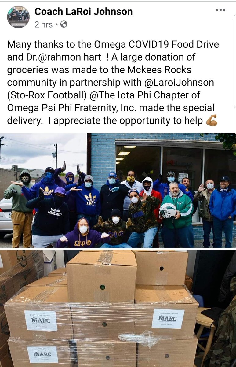 Coach LaRoi Johnson LLC (@chise89) on Twitter photo Thank you <a href="/Rahmon_Hart/">Dr. Rahmon Hart Sr.</a>
#SaturdayMotivation #SaturdayMorning #4daculture #Roxboys Thank you <a href="/Rahmon_Hart/">Dr. Rahmon Hart Sr.</a>
#SaturdayMotivation #SaturdayMorning #4daculture #Roxboys