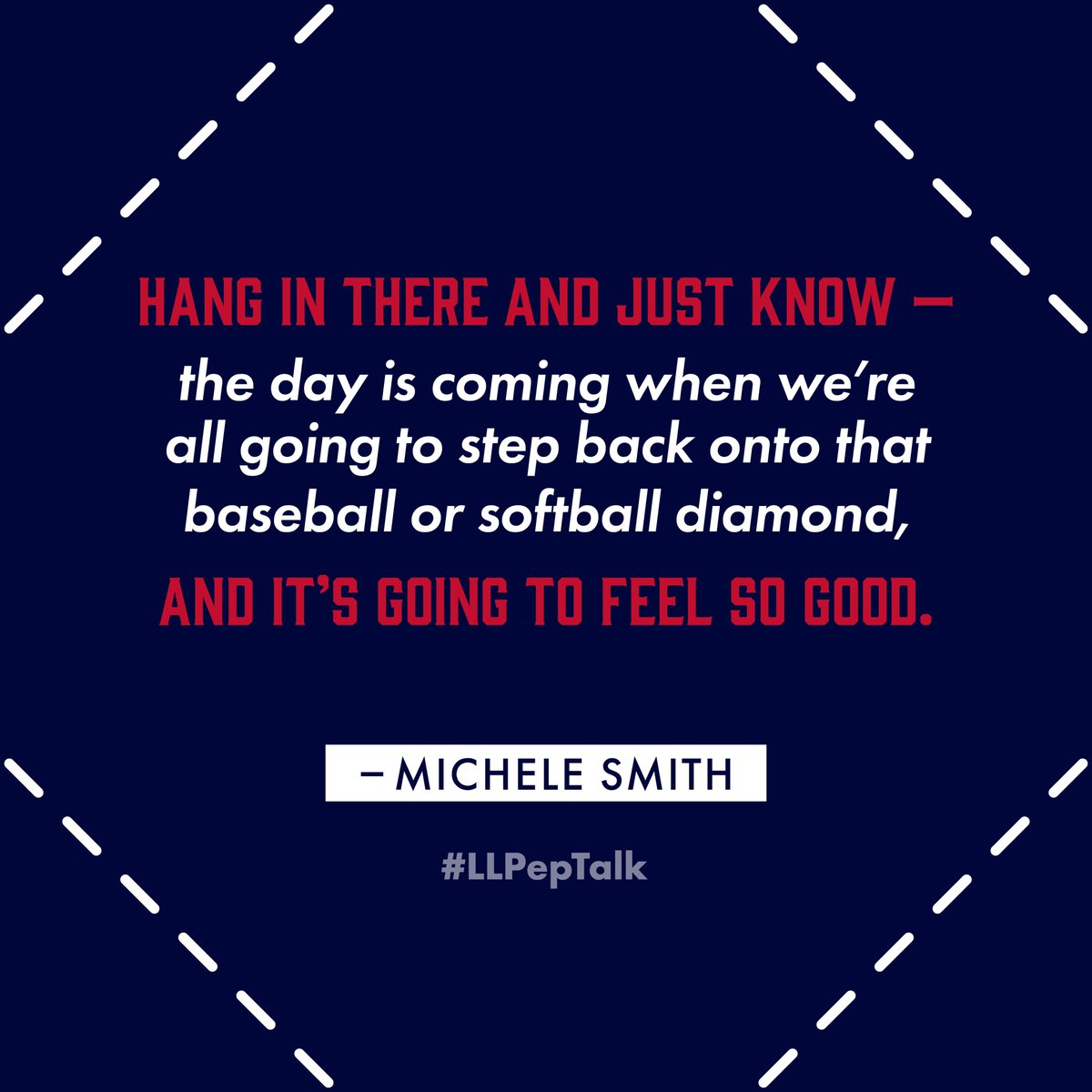 LittleLeague's tweet photo. Just hang in there. #LLPepTalk https://t.co/5b4CI0UgRo