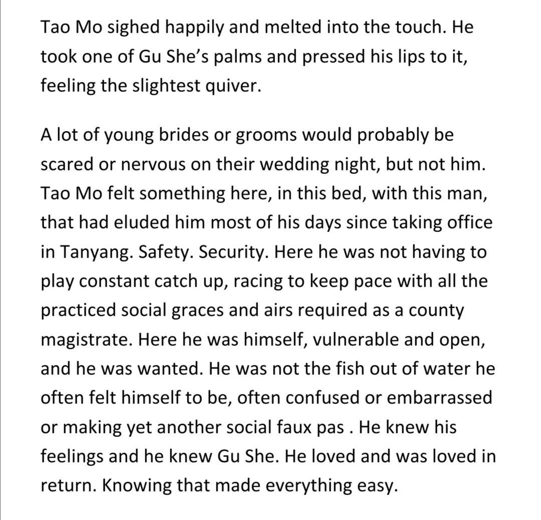 Shazzledazzlee's tweet photo. Now the idea of virgin Gu She is in my mind the slight quiver of nerves in him is like...oh yes. Honey, Tao Mo soft bean loves you very much do not worry ♥️
#WIP #LIMTAW #识汝不识丁 #TaoMo #GuShe https://t.co/XQs5fE91r8