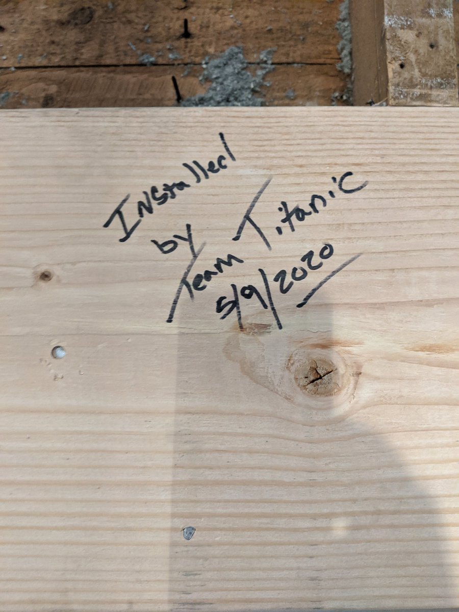 A little early mother's day present for Team Seifkes, done by Team Titanic. Curlers helping Curlers! #hurryhard