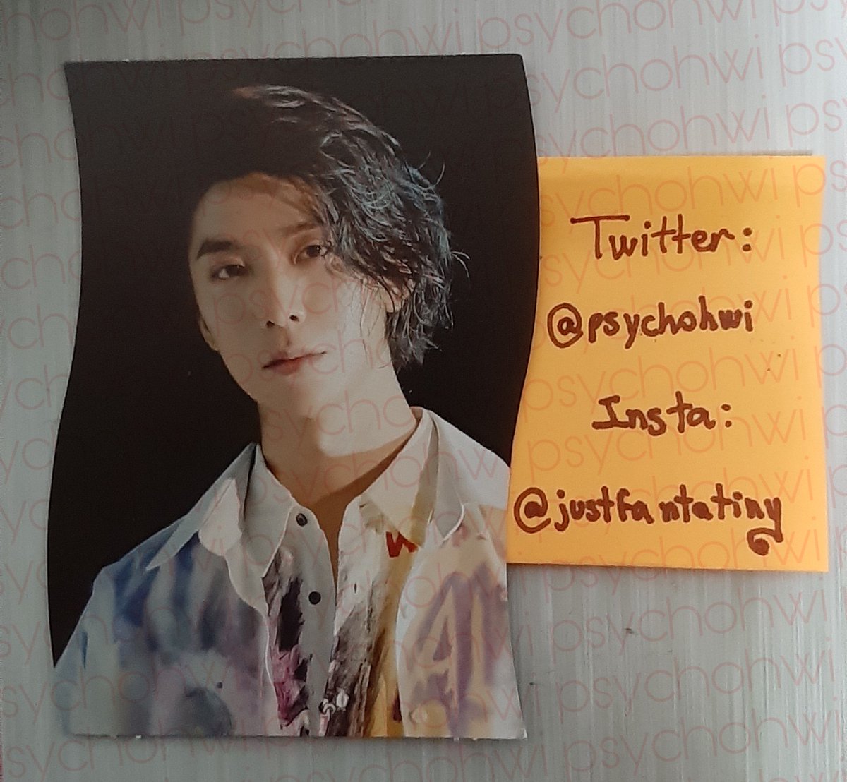 kyunsgrr's tweet photo. Vendo card do Hwiyoung Narcissus versao Emptiness avariado. 
Valor: R$23 frete incluso

#WTSSF9 #WTTSF9 #SF9 #HWIYOUNG #SF9MERCH #SF9PHOTOCARD #SF9PC https://t.co/FrM2Iitktx