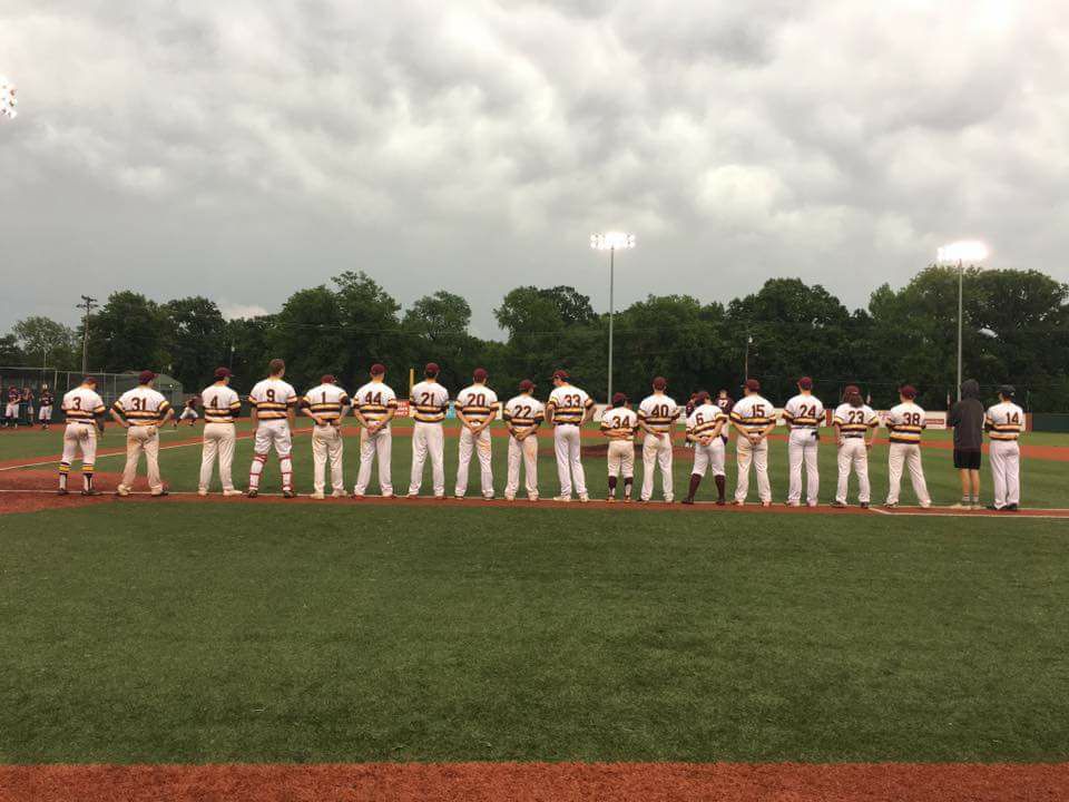 On this day, 2017: The Devils open up the first World Series appearance in team history with an emphatic 13-0 win over Texas A&amp;M CoC.

Kozakiewicz: 3 for 5, 2B, 3 RBI
Dan Ireland: 2 for 4, RBI, R
Gonzalez: 2 for 5, RBI, R
Palafox: 1 for 5, 2 RBI, 2R
Smith: 7 IP, 5 H, 0 R, 2 SO