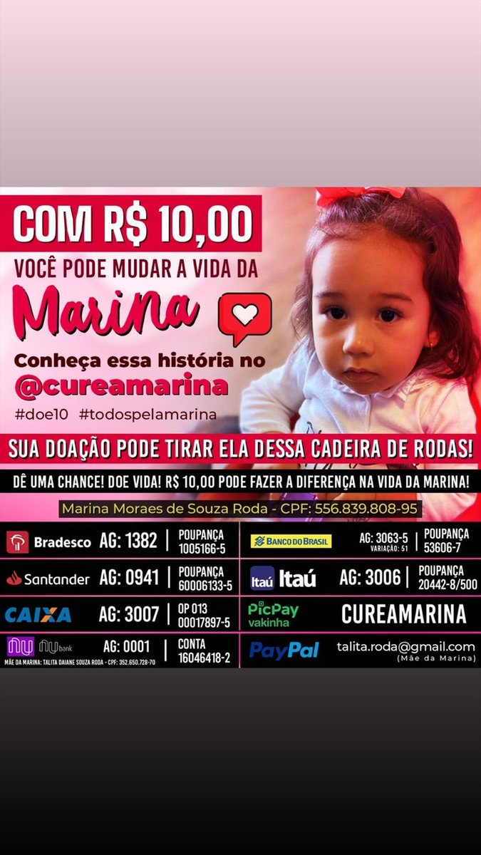 JanzinhaJS's tweet photo. @cacau_araujos Cacau mto boa a #liveLucasLucco do @lucaslucco, bóra doar e ajudar a @cureamarina a criança pra quem ele vai doar uma parte ! #Cureamarina AJUDE A @cureamarina💖 DOE VIDA,DOE AMOR, DOE ESPERANÇA! Temos só até junho pra conseguir! POR FAVOR doe qualquer valor! Dá RT ajuda tbm! https://t.co/2jsJoFbqRq