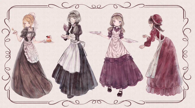 メイド服大好きです

 #メイドの日 