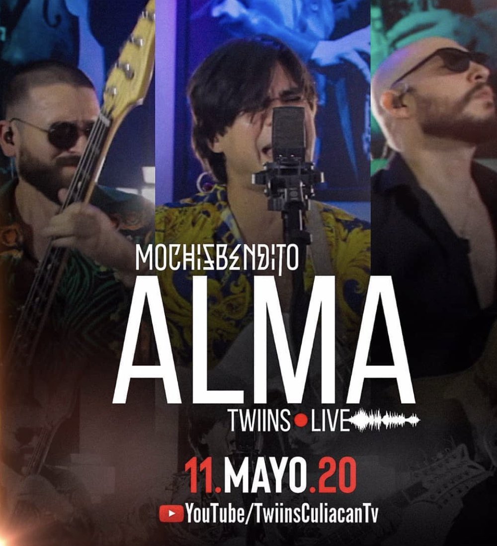 Alma en live sessions exclusivo por <a href="/PuroTwiins/">Twiinsculiacantv</a> Twiins Music Group este 11 de Mayo.