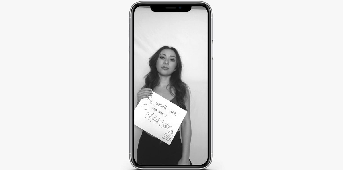 TheAvaCantrell's tweet photo. Favorite quote “a smooth sea doesn’t make a skilled sailor”’ #hearme we will get through this stronger and more skilled! Join the campaign https://t.co/NzojAwiBwU #alonetogether @bitmapmag https://t.co/i5fdpHgtow