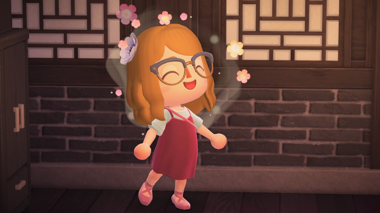 Animal Crossing New Horizons Outfit Of The Day on X: layered tank dress,  browline glasses, ballet slippers, cherry-blossom pochette, & a white  windflower #AnimalCrossing #ACNH #NintendoSwitch  /  X