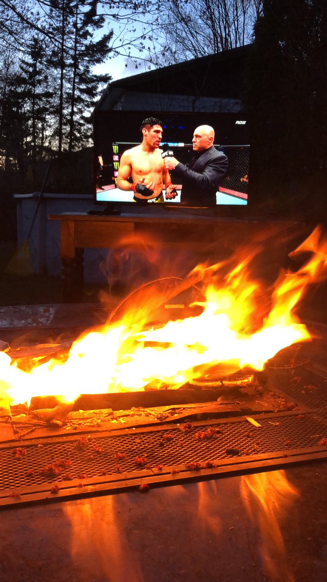 Gmoreau5's tweet photo. UFC fight night #UFC249Live #rds @RDSca https://t.co/DYO7Su7Upd