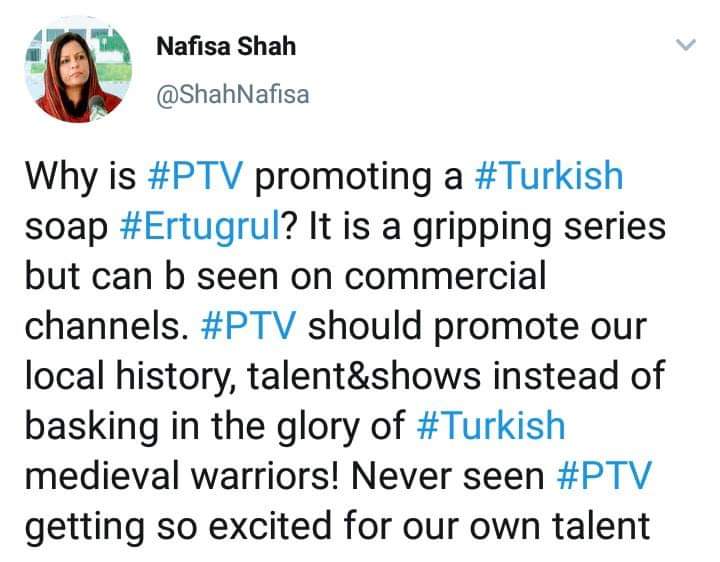 jwd_Alii's tweet photo. what do we have our local history to show? Do you want PTV to show the History or PPP or PMLN or Fazlu? who looted this poor country so badly. 
@ShahNafisa https://t.co/nwb4nqnBY4