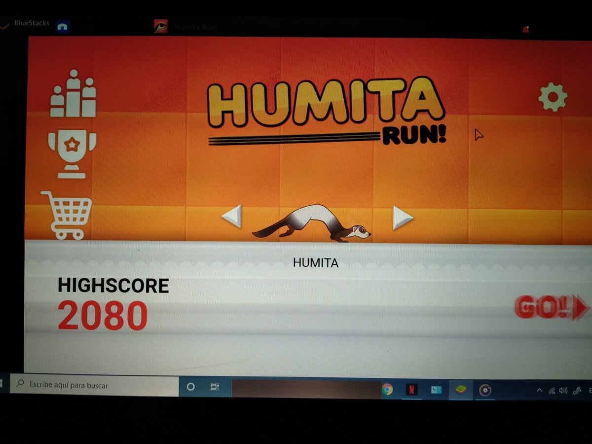 Andre9043's tweet photo. El vicio que hace descargar #HUMITARUN en la compa xq su celular está descargado de tanto jugar. La primera es del cel y la otra dela compu. Ahorita que mi tía tiene una compu potente y pude descagar BLUESTACKS xq la mía  es una porquería 😭. Ahre, Él que escribia un testamento. https://t.co/LOkt5DUyJa