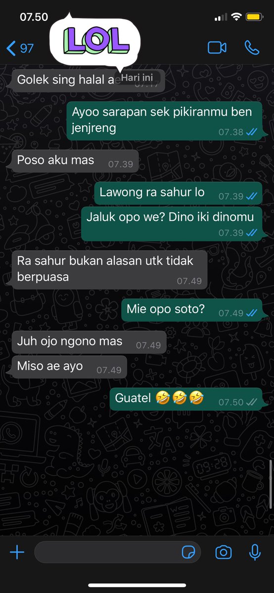 atmaady799's tweet photo. Isuk2 wes ndagel manungsane #RECEHKANTWITTER #Netes #Brobrogorelockdown #Ferdian https://t.co/O3TeTSZTkh