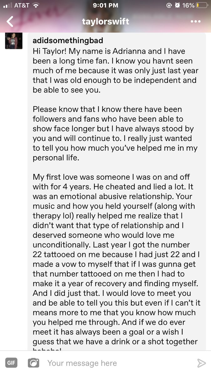 Adidsomthingbad's tweet photo. This is my #DearTaylor letter. Help me get this to @taylorswift13 @taylornation13 so she knows how loved she is. P.S #CruelSummer Stan right here!!💕💕written 7/20/19 & 5/8/20 let’s chat over a glass of wine 😉🥰 https://t.co/CiEqUdxRpC