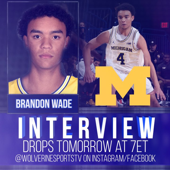 WolvSportsTV's tweet photo. 〽️ 🏀 with @Bkbuckets_2 drops on all of our social platforms tomorrow at 7ET❗️❗️ https://t.co/WkQj9ukBJZ