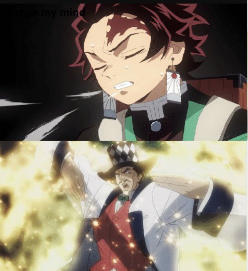 Is Demon Slayer a JoJo reference?