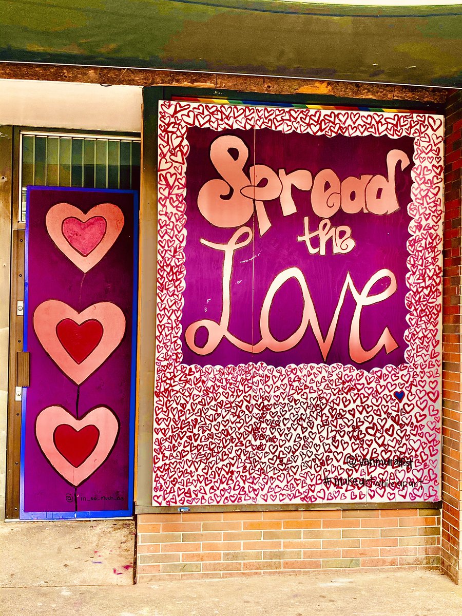 Spread the love, #Vancouver. #weamaze #spreadthelove #loveYVR #openforbusiness