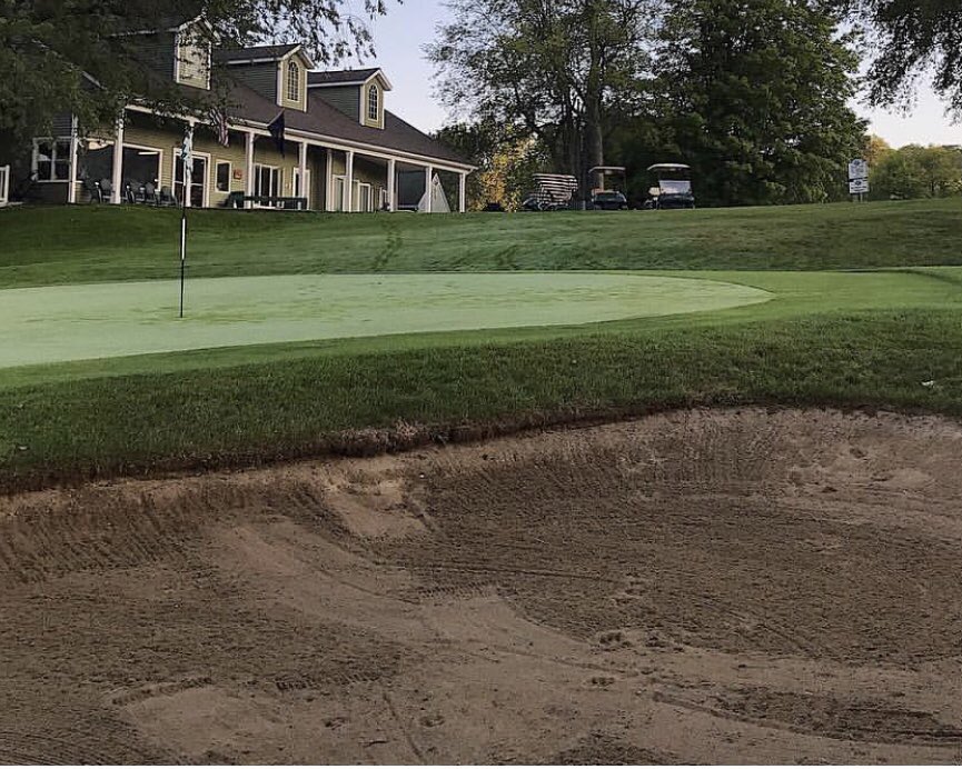edcolemangolf's tweet photo. Hopefully the thing that doesn’t return after #COVID19 is the bunker rake. Make traps hazards again. #golf #oldschool #nature #hitgreens #golf https://t.co/x3kwJdG8I2
