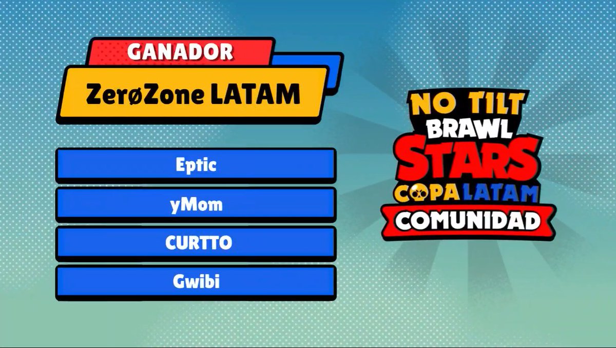RESULTADO Clasificatorio 8 #BSCopaLatam 🌎

<a href="/TeamSamurai_/">Team Samurái</a> 1 🆚 3 <a href="/zerozoneclub/">.</a> 
🎙️ @KojisanYT <a href="/KmanuS88/">Manu Terrones Godoy</a> 
 
🏆 Los dos equipos con más clasificaciones, ambos lo merecían, finalmente los hackers son los octavos campeones

🇦🇷 <a href="/Eptic_BS/">Eptic</a>
🇺🇾 <a href="/yMomBS/">yMom 🔰</a>
🇺🇾 <a href="/AlainCurtto/">⚡CURTTO ⚡</a>
🇺🇾 <a href="/CGwibi/">CA Gwibi 🅙</a>