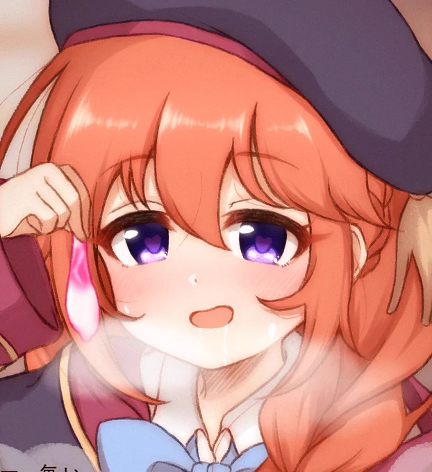 ゴムの日に描きたかったユニちゃん先輩です 