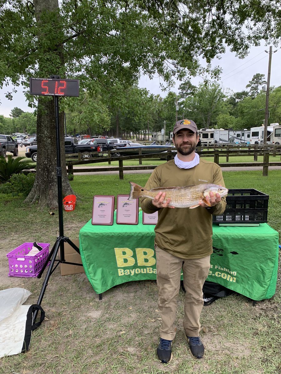 Congrats to Nathan &amp; Justin for wining it all today! 1st over all, big bass,  &amp; Big Red!