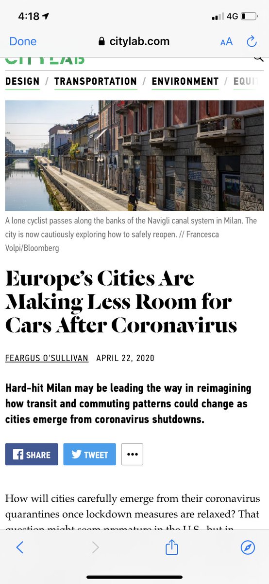 LudoCReid's tweet photo. It’s as if after a lifetime of protests, campaigns, talks, case studies, public life studies &amp; fights the world &amp; it’s Media is finally waking up to the fact that the missalocation of space in our cities has been holding us back from a more liveable, healthy, sustainable future https://t.co/aXO8EBhiIb