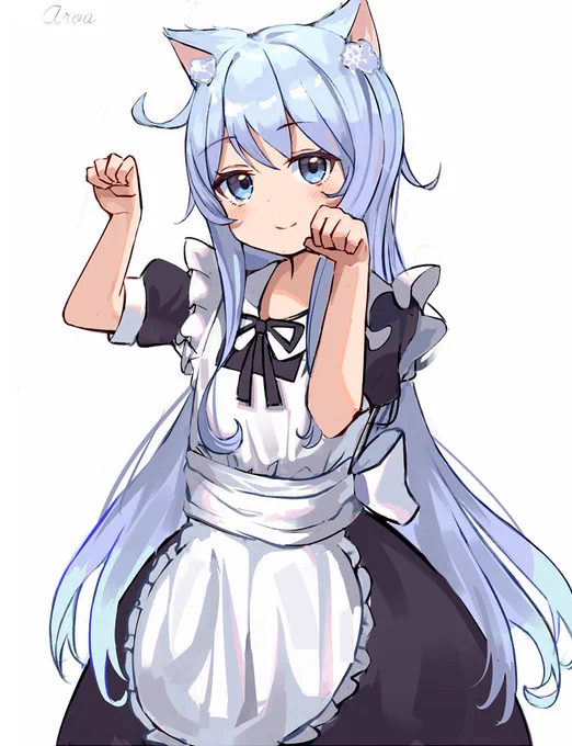 #メイドの日
猫耳メイド好き 