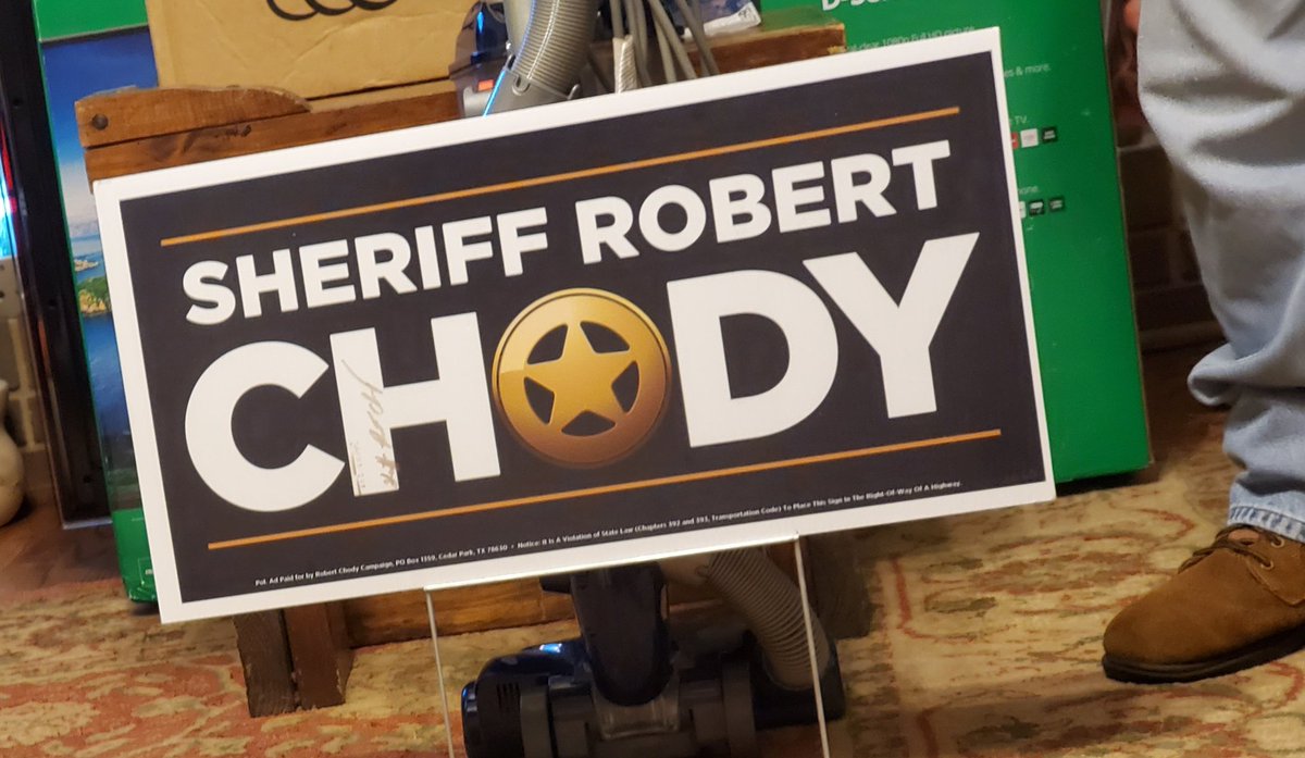 Hey whiney Bitches Williamson County representing loud and proud. Oh and just so you know Sheriff Robert Chody will continue to reign as Sheriff for years to come. Even SC is backing Sheriff Chody!!! Don't like it Bird Boy...bite it!!! Vote for Sheriff Robert Chody!
