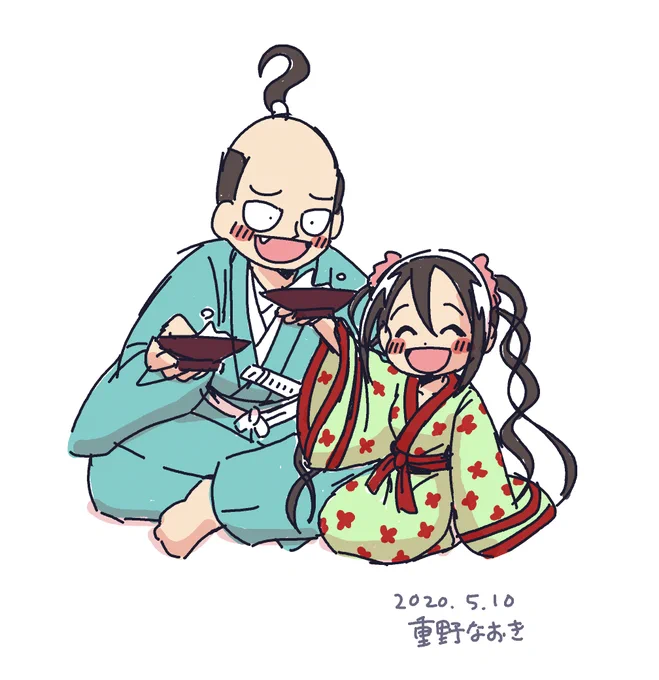 お題箱絵。「村松と小山田茂誠」そろそろこの二人に焦点が当たる話も出てきます。
#真田魂 