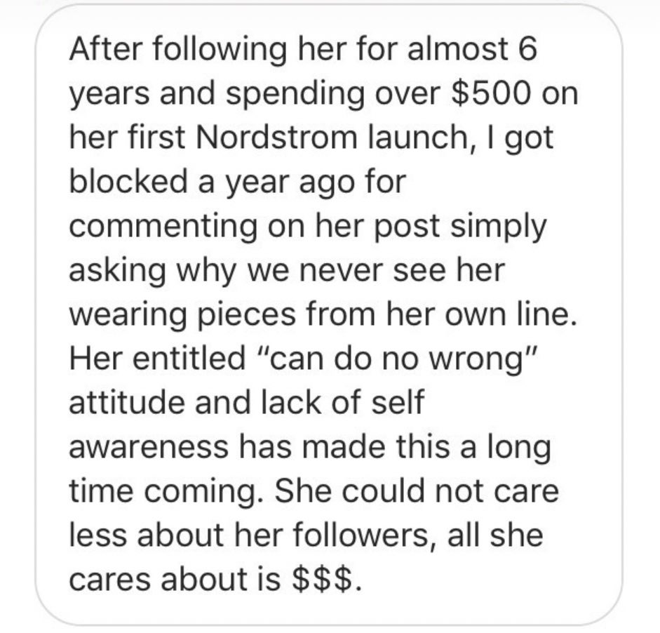 We’re going to get into why Arielle still doesn’t get it, but first, a few messages from longtime fans Arielle blocked for different reasons. Many of whom were nurses, healthcare workers, and MAJOR fans of hers.