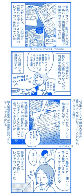 雑誌懸賞ページ作成の思い出#オチョのうつつ #漫画が読めるハッシュタグ  #お仕事漫画 