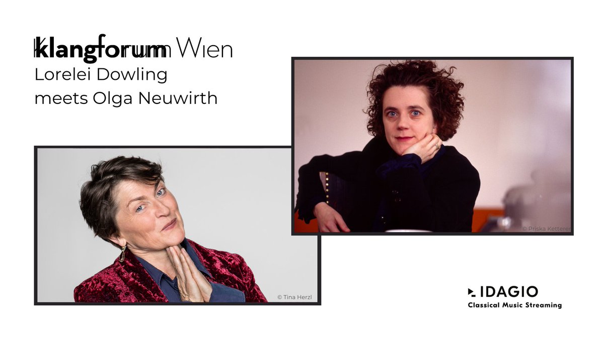 Curious about the world of contemporary music?  
Join us at 6PM (CET), composer Olga #Neuwirth in Austria and bassoonist L.#Dowling in Australia, as we talk <a href="/idagio_official/">IDAGIO</a> about life in the world of new music.
▶️
youtu.be/SQg83ePEVng
<a href="/Casa_Ricordi/">Ricordi</a>