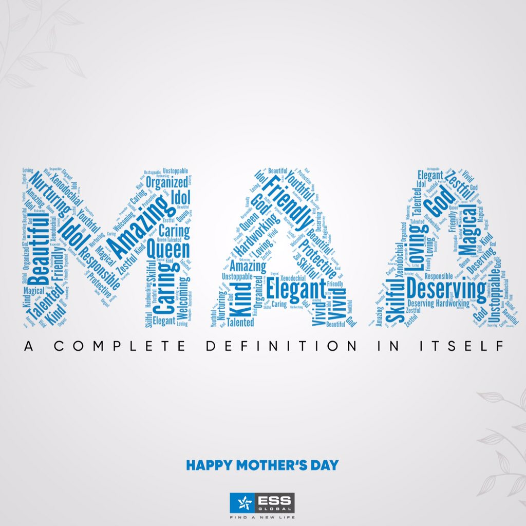 EssGlobalIndia's tweet image. Happy Mother’s Day 💞#essfamily #motherday2020