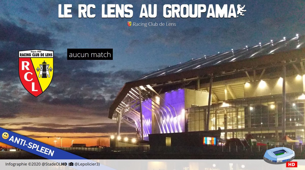 StadeOLHD's tweet photo. #AntiSpleen 😀 Jour 58
Le @RCLens rejoindra la Ligue 1 lors de la prochaine saison. Les lensois n'ont encore jamais joué au Groupama Stadium. Hâte d'accueillir les joueurs et supporters Sang et Or. https://t.co/XbN7HtVz99