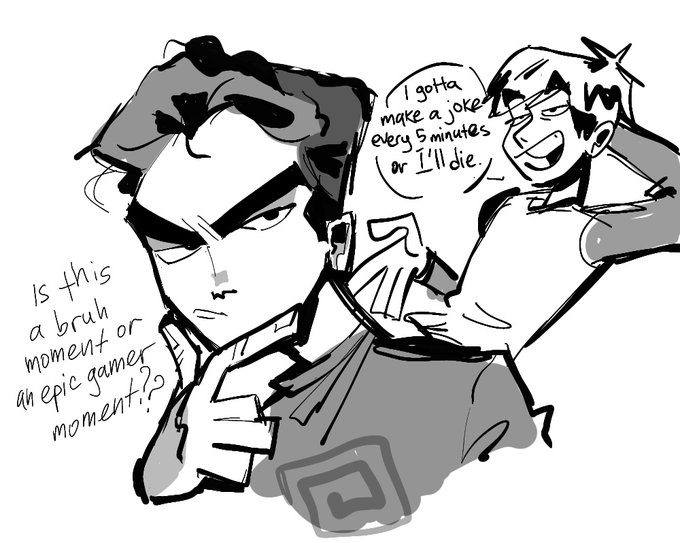 #TheHollow 
? adam and a relatable kai 