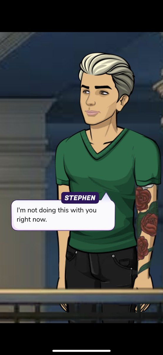 OMG I FOGROT HE CHESTED!!! NOE HE ONCE TO AVOID IT BUM