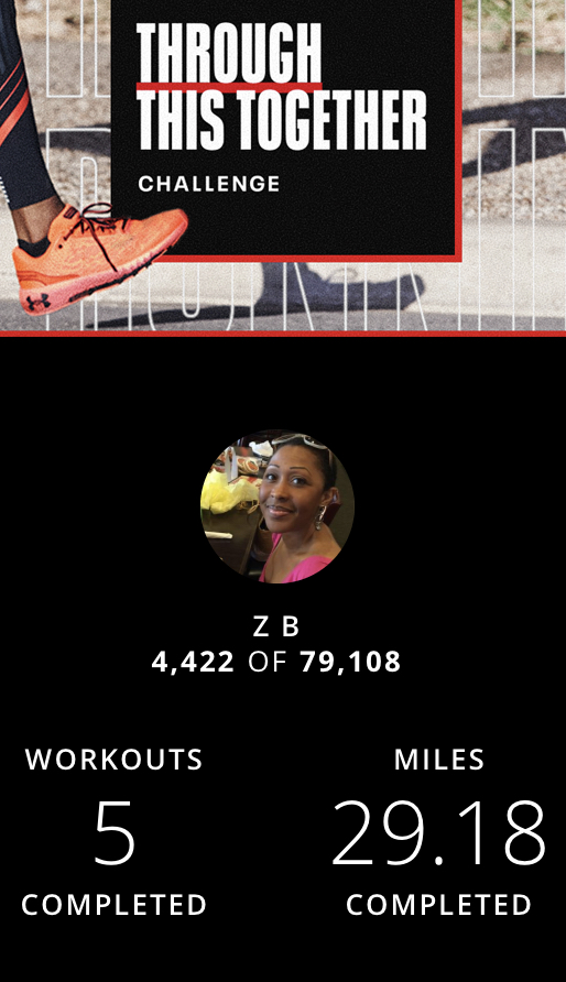 MizBanks's tweet photo. This was a day of almosts. Almost finished the 30-mile challenge today. Almost got my 600k badge for #YvsTY. 😆 🏃🏽‍♀️ 👟 #zww #run #runner #running #fitlife https://t.co/VRilayTtGL