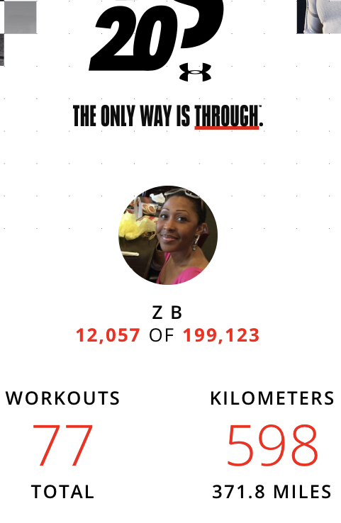 MizBanks's tweet photo. This was a day of almosts. Almost finished the 30-mile challenge today. Almost got my 600k badge for #YvsTY. 😆 🏃🏽‍♀️ 👟 #zww #run #runner #running #fitlife https://t.co/VRilayTtGL