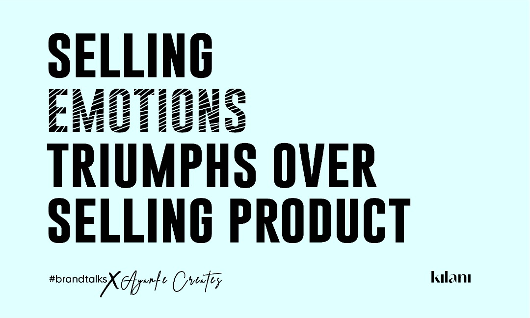 Selling Emotions triumph over selling product.This statement can be a question or just a sentence, either it's a question or a sentence we will have a good understanding of how Emotions triumph and it's efficacy on selling products, and directly increases your sells. A thread!