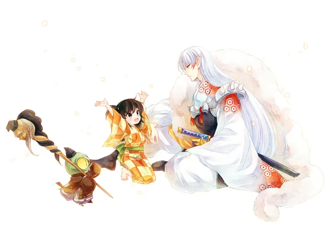 『半妖の夜叉姫』で殺生丸一行がどうなっているか気になってしょうがない。 